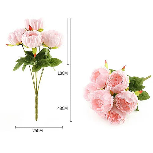 Artificial Large Peony Bouquet